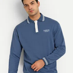 Bloopers Store Polo Collar Cotton Oversized Sweatshirt-picture-19