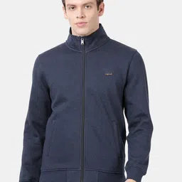 t-base Mock Collar Front-Open Sweatshirt-picture-10