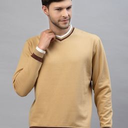 Style Quotient Men Beige Cotton Sweatshirt-43