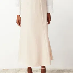 Trendyol Flared A-line Maxi Skirt-image-41