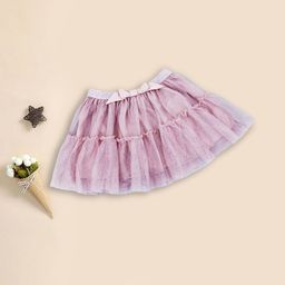 INCLUD Girls Embellished Cotton Flared Above knee Skirts-image-59
