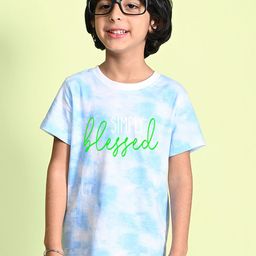 NUSYL Boys Dyed Round Neck T-shirt-image-48