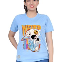 TAJNAN Women Printed Extended Sleeves T-shirt-image-13