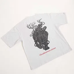 CTRL+P Unisex Printed Extended Sleeves T-shirt-image-79