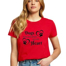 Trends Tower Typography Printed Cotton T-shirt-image-92