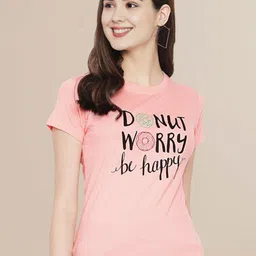 Fabflee Women Colourblocked Extended Sleeves T-shirt-image-67
