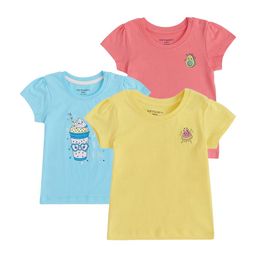 Pantaloons Baby Infants Girls Pack of 3 Cotton T-shirts-picture-10