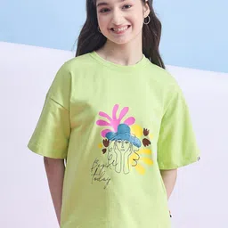 Stylo Bug Girls Drop-Shoulder Sleeves T-shirt-image-92