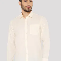 Maharaja India Slim Spread Collar Slim Fit Semiformal Shirt-image-16