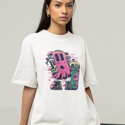 TheBTclub Men Printed Drop-Shoulder Sleeves Activchill T-shirt-image-63