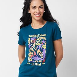 SPYKAR Round Neck Printed Ethnic T-shirt-image-14