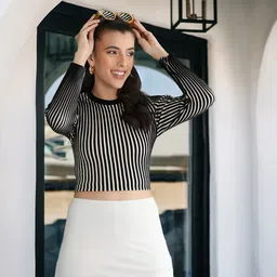 FOREVER 21 Women Straight Mini Skirt-image-84