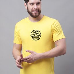 Friskers Printed Round Neck Skin Friendly Cotton T-shirt-image-62