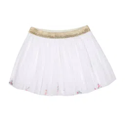 mothercare Girls Sequins Embellished Ruffles Pleated Party Flared A-Line Skirt-picture-9