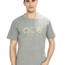 playR Round Neck Short Sleeves Regular Fit Typography Printed Dri-FIT T-shirt-image-48