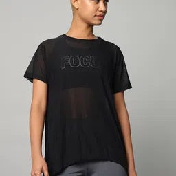 MKH Typography Printed Dri-FIT Relaxed Fit Sports T-shirt-20