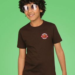 NUSYL Boys Sports Printed Round Neck T-shirt-picture-7