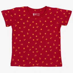 Bodycare Boys Conversational Printed Round Neck Nautical T-shirt-picture-2