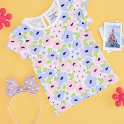 Pantaloons Baby Girls Conversational Printed Applique Casual T-shirt-image-49