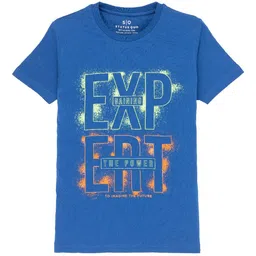 Status Quo Boys Typography Printed Cotton T-shirt-image-3