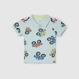 max Boys Printed V-Neck Short Sleeves T-shirt-image-82