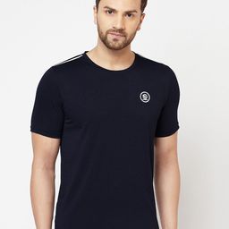 GLITO Round Neck Short Sleeves Casual T-shirt-image-19