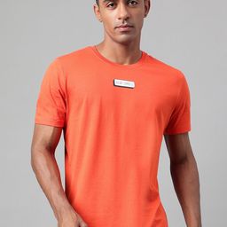 Alcis Typography Printed Round Neck T-Shirt-image-68