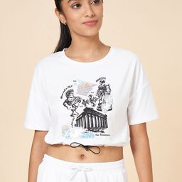 Coolsters by Pantaloons Girls Extended Sleeves Applique T-shirt-image-76