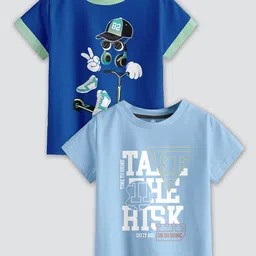 CODEZ Boys 2 Printed Cotton T-shirts-picture-14