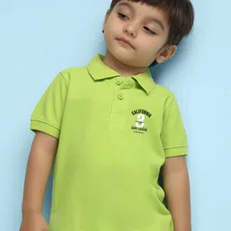 NUSYL Kids Polo Collar Short Sleeves T-shirt-image-95