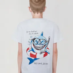 Gini and Jony Boys Polo Collar Applique T-shirt-image-20