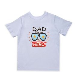 KAVEE Boys White Typography Printed Bio Finish Cotton T-shirt-image-80