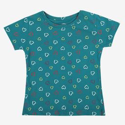 DYCA Girls Printed Round Neck Cotton T-shirt-picture-40