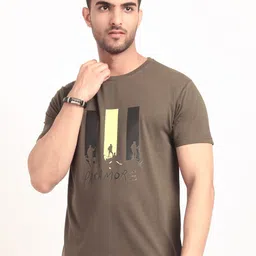 HOUSE OF VEDAS Graphic Printed T-shirt-image-40