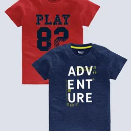 BAESD Boys Pack Of 2 Printed T-shirt-image-96