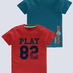 BAESD Boys Pack Of 2 Printed T-shirt-image-92