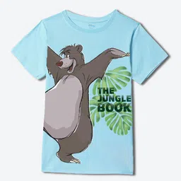 YK Disney Boys The Jungle Book Printed Applique T-shirt-image-69