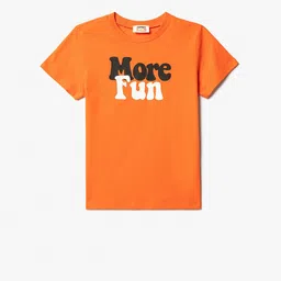 Koton Boys Typography Printed Pure Cotton T-shirt-picture-37