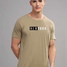 ADRO Men Typography Printed Applique T-shirt-image-93
