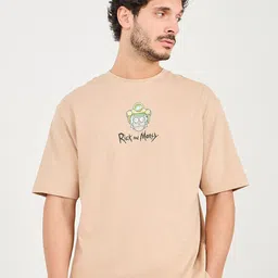 Styli Rick & Morty Graphic Oversized T-Shirt-image-92