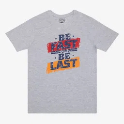 DYCA Men Typography Printed Applique T-shirt-image-20