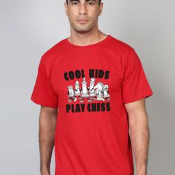 FFLIRTYGO Men Red Printed Cotton T-shirt-image-98
