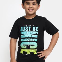 V-Mart Boys Typography Printed Cotton T-Shirt-picture-26