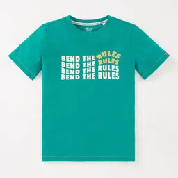 edheads Boys Typography Printed Round Neck Regular Fit Cotton T-shirt-picture-30