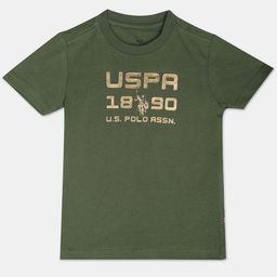 U.S. Polo Assn. Kids Boys Typography Printed Cotton T-shirt-image-50