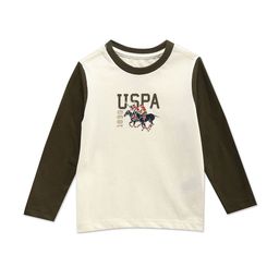 U.S. Polo Assn. Kids Boys Typography Printed Pure Cotton T-shirt-image-21