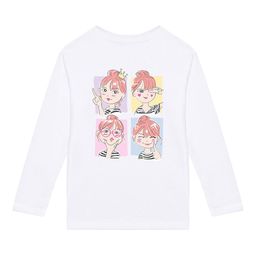 BAESD Girls Graphic Round Neck Full Sleeves Regular Fit Cotton Casual T-shirt-image-95