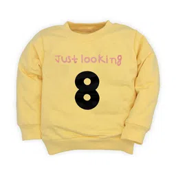 BAESD Kids Typography Printed Round Neck Cotton Pullover Sweatshirt-image-91