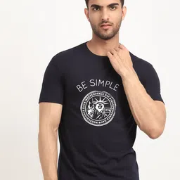 HOUSE OF VEDAS Typography Printed Regular Fit T-shirt-image-39