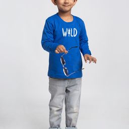 Friskers Boys Typography Printed Skin Friendly Bio-Wash Pure Cotton T-Shirt-image-20